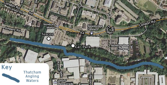 River Kennet Whitehouse Map